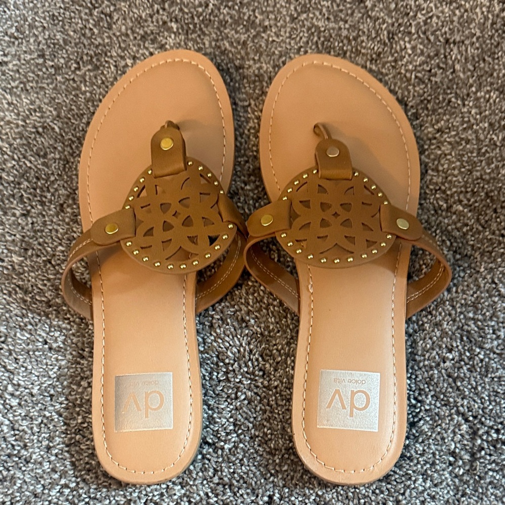 DV by Dolce Vita Women's Tan Sandals 7.5
